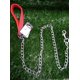 thumbnail image 1 of Correa Cadena Roja 4mm-120cm Perro Bull Terrier Mascotas, 1 of 3