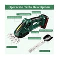 thumbnail image 4 of Cortasetos Eléctrico Portátiles Céspedes Y Arbustos Poda 21v, 4 of 5