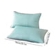 thumbnail image 4 of Funda de almohada Silk Cool Touch pack de 2 – Poliéster transpirable, verde menta/caqui/azul, 48×74cm, suave, absorbente de humedad, lavable a máquina, duradera, cama doble, 4 of 7