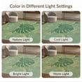 thumbnail image 7 of ODIKA 8'x10' Washable Area Rug Non-Shedding, Easy Care, Golf Koi Bug Woodland Plant Motif Sage Pond Cartoon Butter Cubicle for King Size Bedroom Under Bed, Master Suite, 7 of 7