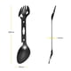 thumbnail image 3 of Llave de cuchara de tenedor Spork de acero inoxidable multifuncional para picnic (plata), 3 of 4