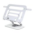 thumbnail image 2 of Bunblic Laptop Stand for Desk Holder Heightening Portable for Collaborative Work Aluminum Alloy Ergonomic Laptop Riser Computer Stand Rotatable, 2 of 8