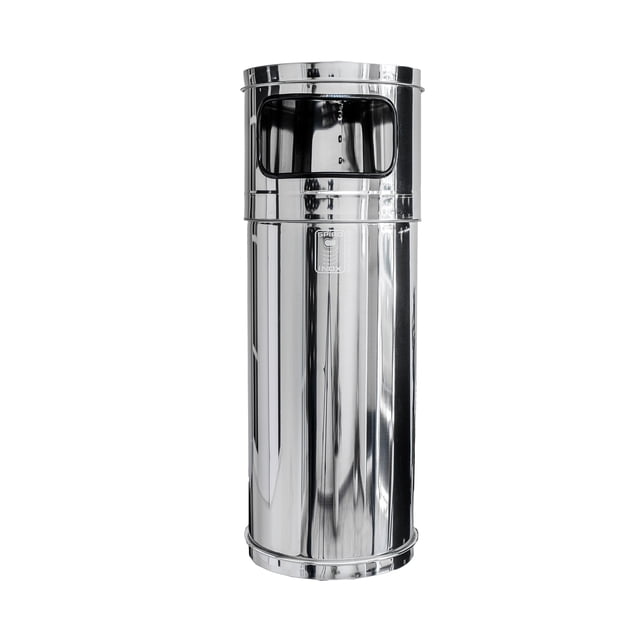Bote Para Basura De Acero Inoxidable 25x75 cm Cap. 30 L Spiro Inox TRAD12575