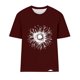 thumbnail image 4 of Tops Cortos para las Mujeres Blusas Impresas Manga Corta Cuello Redondo, Tops de Blusa para las Mujeres Primavera Verano Casual, 4 of 4