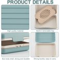 thumbnail image 3 of Travel Soap Container Leakproof Soap Box Travel Soap Case Soap Holder Travel Silicone Closure Portable Container Soap Saver Box for Traveling Camping Gym Mixed Color Multi-color, 3 of 5