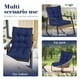 thumbnail image 3 of Cojines para sillas de patio Eoieov, impermeables, respaldo alto, color verde, 3 of 7