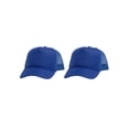 thumbnail image 1 of Top Headwear Men's Blank Rope Trucker Foam Mesh Plain Royal, 1 of 2