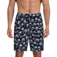 thumbnail image 1 of Fotbe Gothic Skull Pantalones Cortos de Pijama para Hombre, Ropa de Dormir, Pantalones de Pijama Cortos para Hombre-Large, 1 of 6