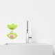 thumbnail image 5 of GOOHOCHY Jabonera de plástico con forma de flor y doble capa para baño, 5 of 8