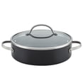 thumbnail image 2 of Anolon Advanced Home Hard-Anodized Nonstick 3-Piece Cookware Set, Onyx, 2 of 4