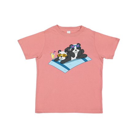 

Inktastic Sunbathing Baby Pandas Gift Toddler Boy or Toddler Girl T-Shirt
