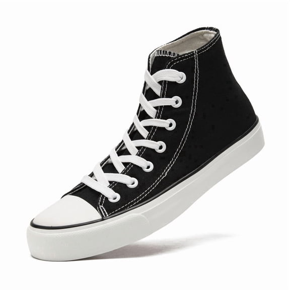 Unisex Canvas Sneakers Women’s Men’s Fashion Sneakers Casual Tennis Shoes for Women Men Classic Lace Up Shoes Walking Running Shoes