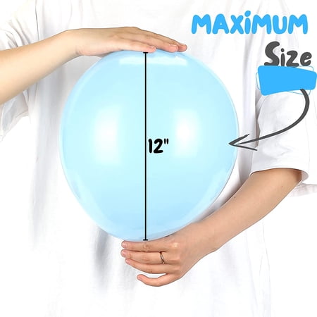 Mr. Pen- Balloons, 12 Inch, 54 Pack, Assorted Colors, Party Balloons, Rainbow Balloons, Latex Balloons, Balloons for Birthday Party