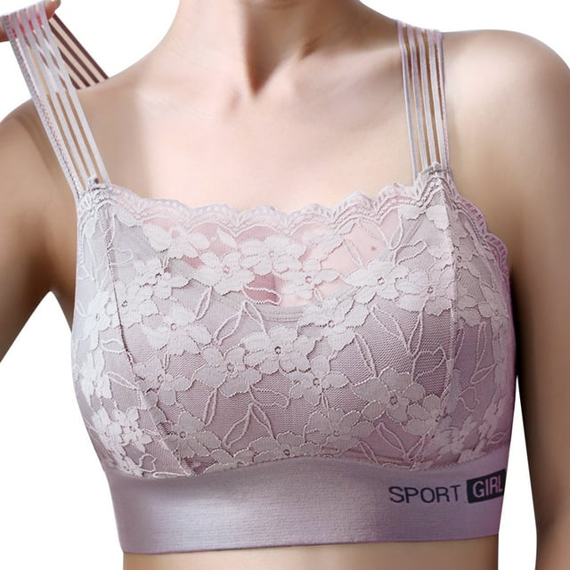 Bra Top Seamless Lace Bandeau with Removable Padding for Comfort and Support Lightweight Backless Design for Everyday Wear