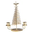 thumbnail image 1 of Candelabro de árbol de Navidad de doble cabeza, candelabro de Metal, adorno de escritorio, 1 of 1