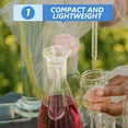thumbnail image 4 of KALLORY Clear Glass Laboratory Funnel Set, 3 Pieces, Accurate Pouring for Science Labs and Experiments, 4 of 10