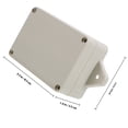 thumbnail image 2 of UPOUART 2Ud Caja Plástica Para Proyectos Eléctricos Resistente Con Fácil De Instalar Beige, 2 of 7