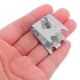 thumbnail image 5 of HOOWIFFY 4Ud Clips Para Estantes De Refrigerador De Inoxidable Con Soporte Ajustable Y Seguro Color Plata, 5 of 7