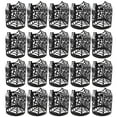 thumbnail image 1 of 50pcs Halloween Candle Wraps Spiderweb Paper Wrappers Party Decorations Supplies, 1 of 7