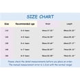 thumbnail image 4 of RUTAYY Toddler Girls Leggings Spring Autumn Children False Two Culottes And Pants Wearing A Little Girl Elastic Bottom Skirt Trouser Soft Pants, 4 of 5