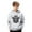 White, variant on Tiweut Boys Girls Highland Cow Hoodies Sherpa Lined Cute Long Sleeve Pullover Western Sweatshirt Tops,Black,2-3 Y