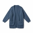 thumbnail image 5 of xaweyi Girls Fleece Jackets Winter Coats Warm Cosy Long Sleeve Open Front Plush Casual Outwear School Coats Lightweight Jackets,Sizes 9-10 Years, 5 of 6