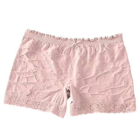 

CYMMPU Women Fashion Solid Color Panties Breathable Soft Stretch Underwear Panties Watermelon Red