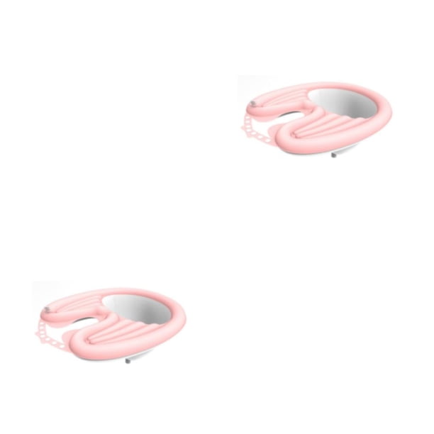 Soidarity Lavabo de champú, bandeja de , arandela de cabeza, tamaño compacto, comodidad de larga duración, ligero, sin carga, suministros para Rosa 2Conjunto