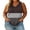 Gray, variant on Wensltd Women Plus Size V Neck Sleeveless Tank Tops Color Block Soft Stretch Breathable Curved Hem Tank Shirt For Summer Daily Casual