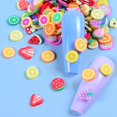 thumbnail image 2 of Kawaii 3D Fruit Slice Nail Art Charm escamas naranja fresa lentejuelas suministros de manicura piezas para accesorios de uñas de Gel, 2 of 4