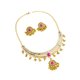thumbnail image 2 of Conjunto de joyería Yinane Collar Pendiente Vintage para Boda Baile, 2 of 8