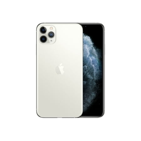 Apple iPhone 11 Pro Max - Smartphone - dual-SIM - 4G Gigabit Class LTE - 64 GB - CDMA / GSM - 6.5" - 2688 x 1242 pixels (458 ppi) - Super Retina XDR Display (12 MP front camera) - 3x rear cameras - Sprint - silver