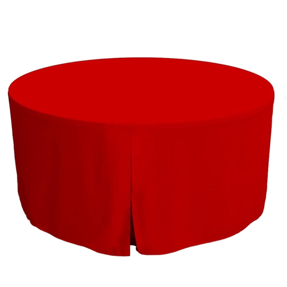 Tablevogue 48" x 48" Fitted Tablecoth Cover, Multiple Colors and Sizes Available