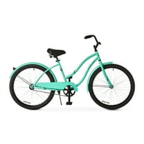 Concord 24" Pacifica Cruiser Bicycle, Fits Riders 4'6" - 5'6", Teen, Unisex, Sea Green