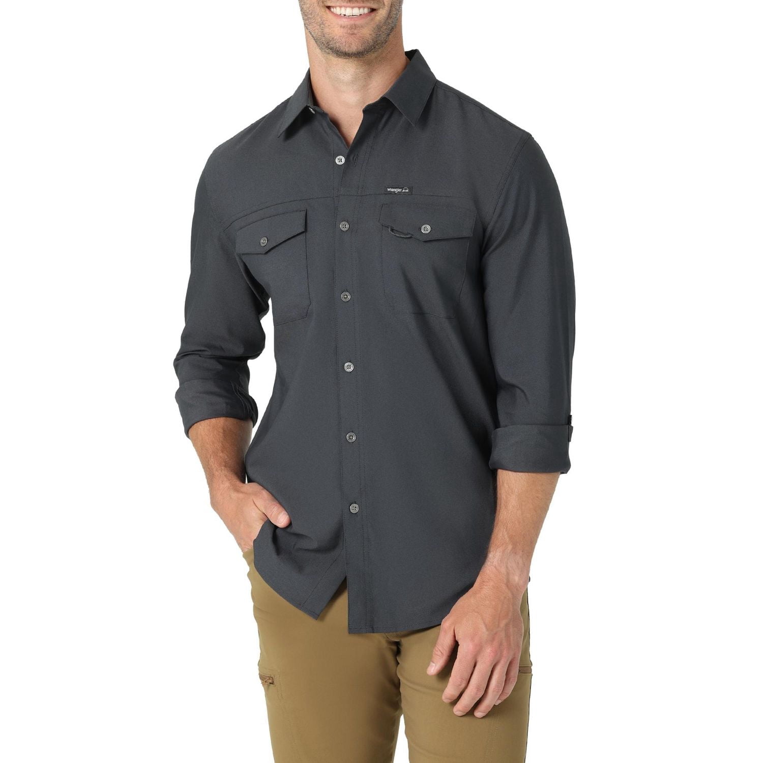 Wrangler Chemise d’Extérieur à Manches Longues