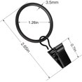 thumbnail image 2 of Drapery Curtain Rings with Clips (35, 1.2 Inch), 2 of 4