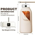 thumbnail image 5 of Portable Clothes Dryer,600W Mini Laundry Dryers With Remote Control, Small Compact Foldable Electric Drying Machine with Dry Bag for Travel,RV, Home,Apartment, 5 of 11