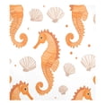 thumbnail image 6 of Yayeee Magnetic Dishwasher Cover for The Front Decoration Home Kitchen Machine Sticker Protector, Orange Seahorse, 6 of 6