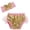 Pink + Gold, variant on LYMAYTER Baby Girls Sparkle Sequin Diaper Covers Toddler Mesh Skirt Shorts Comfortable Party Outfit 0-24M