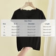 thumbnail image 4 of Bixock Pajamas Tops for Women Sleep Top Short Sleeve V Neck Slim Stretch Light Daily Indoor Loungewear Blouse Women Clothings, 4 of 4