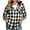 Black Shirts, variant on Qgtaibl Womens Plaid Hoodie Shirts Button Down Long Sleeve Jacket Tops with Pocket Color Block Hood Drawstring Loose Fit Casual Blouse Yellow S