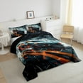 thumbnail image 3 of Castle Fairy Adults Sport Car Twin Comforter Sets,CarBedding Set,Speed Race Bedding Set, 3 of 8