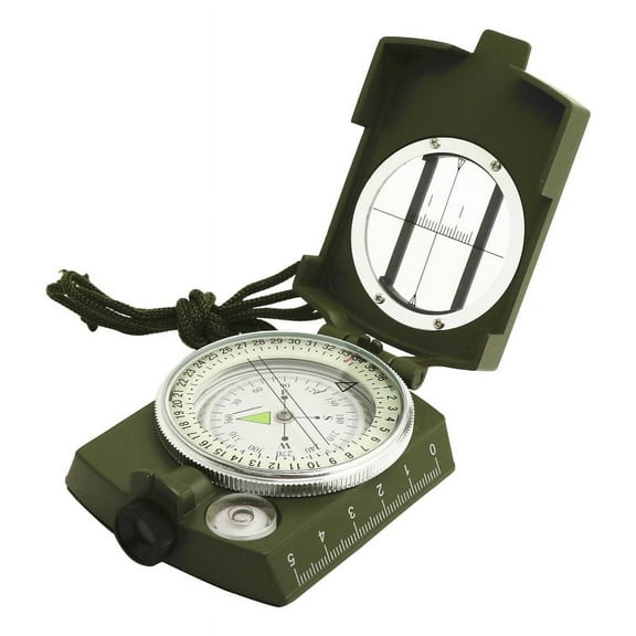 ZPAQI Waterproof Navigation Compasses,Military Lensatic Sighting Compass Survival