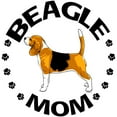 thumbnail image 3 of CafePress - Beagle Mom Women's Light Pajamas - Women's Short Sleeve Print T-Shirt and Pants Light Cotton Pajama Set, 3 of 7