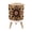 Color 2, variant on Small Trash Can with Lid Animal Forest Scene Gem Bear Trees Sunset Silhouette 1.8 Gallon Dog Proof Trash Can Round Garbage Can Waste Bin Wastebasket for Bathroom Bedroom Living Room