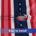 thumbnail image 3 of 4th of July Tablecloth Outdoor Tablecloth with Umbrella Hole and Zipper- Rectangle Patio Table Cover for or July 4th Independence Day Patriotic Tablecloth, American Striped Star, 3 of 7
