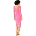 thumbnail image 2 of new BEBE women dress 701782A fuchsia pink sz XXS $99, 2 of 12