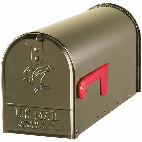 Solar Group Inc E11BZ Bronze Elite Premium Steel Mailbox by Wood Textures Inc