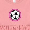thumbnail image 4 of Inktastic Soccer Player Girls Sports Ball Girls Baby Dress, 4 of 5