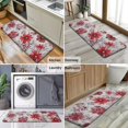 thumbnail image 6 of Pioneer Flower Floral Print Pattern Kitchen Rug Mat,Kitchen Runner Rugs Non Skid Washable,Decorative Kitchen Floor Mats for Kitchen,Sink,Laundry,17"x47.2", 6 of 7